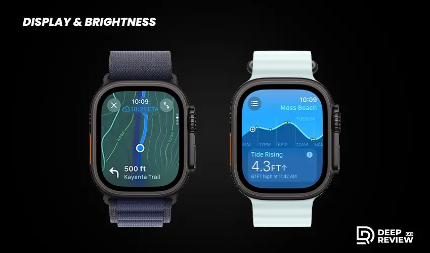 Apple Watch display and brightness