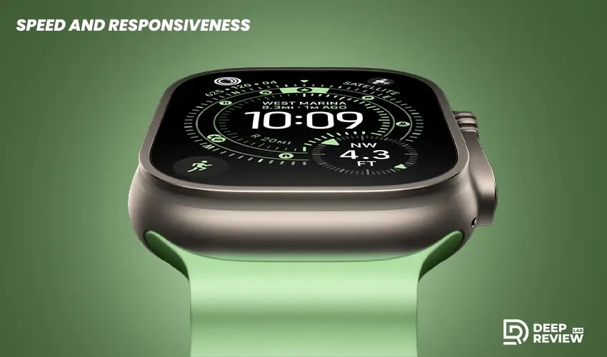 Apple Watch Ultra 3 Speed and Responsiveness