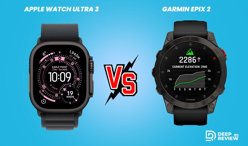Apple Watch Ultra 3 vs. Garmin Epix 2