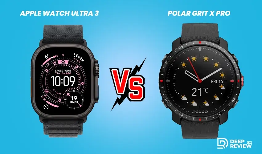 Apple Watch Ultra 3 vs. Polar Grit X Pro