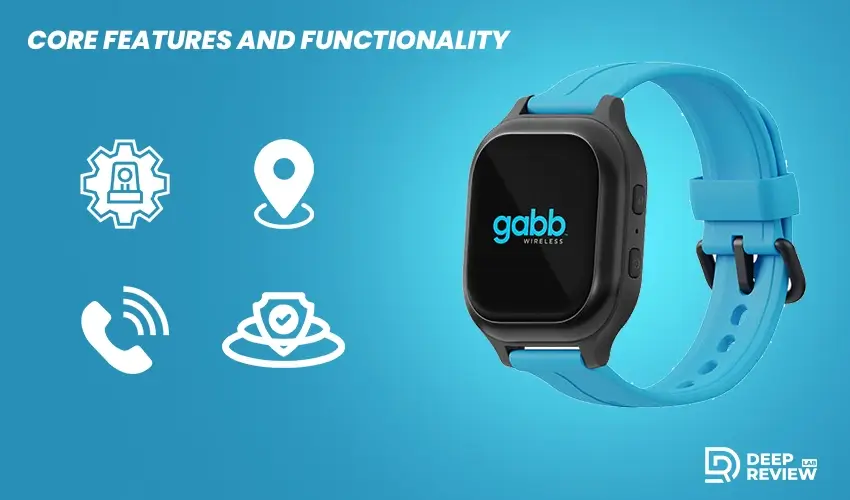 gabb watch core feature and function