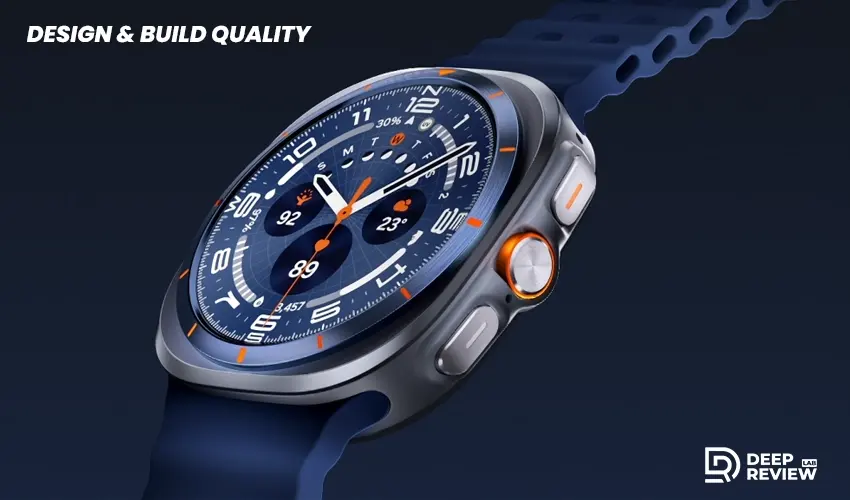 Galaxy Watch Ultra design and build quality