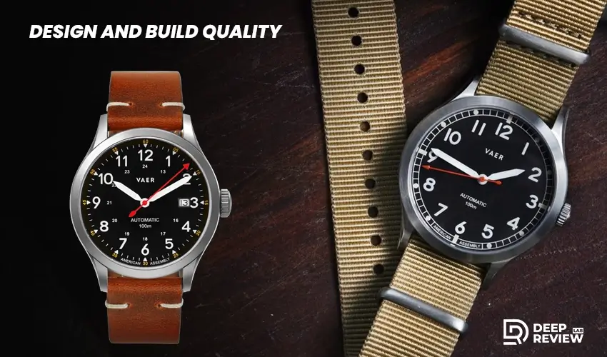 vaer watch design and quality