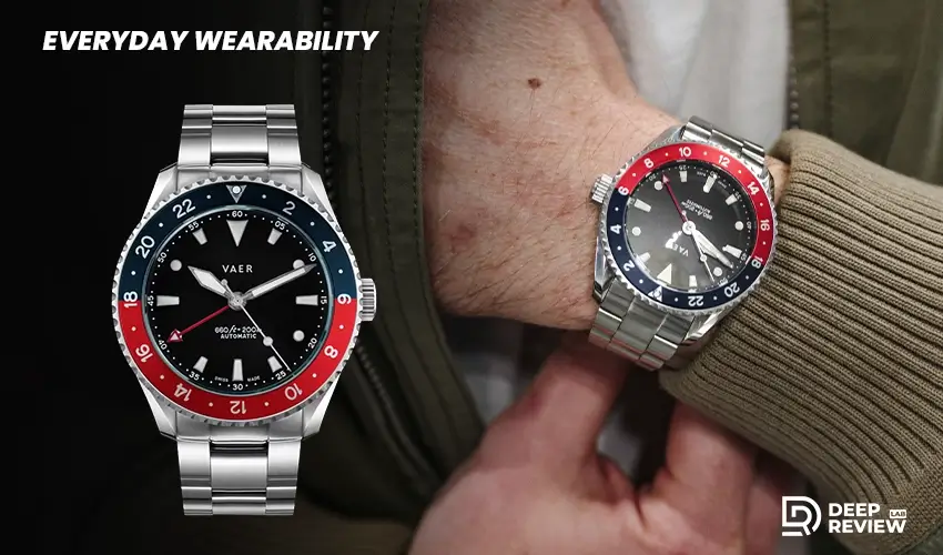 vaer watch wearability review