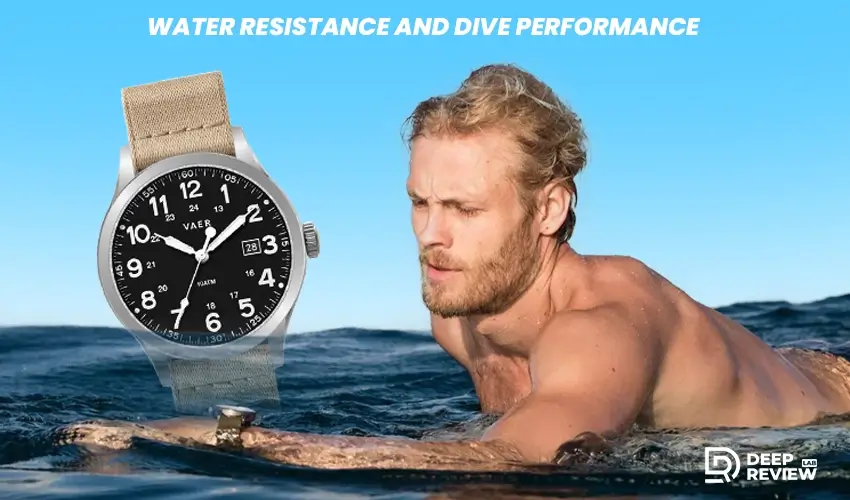vaer watch water resistance
