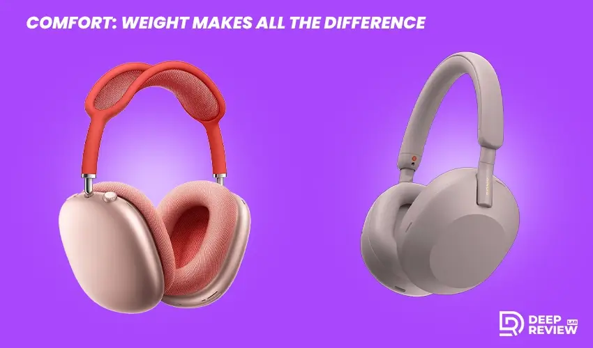 apple airpods max vs sony wh 1000xm5 comfort