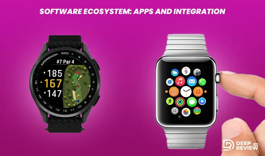 apple watch vs garmin software ecosystem
