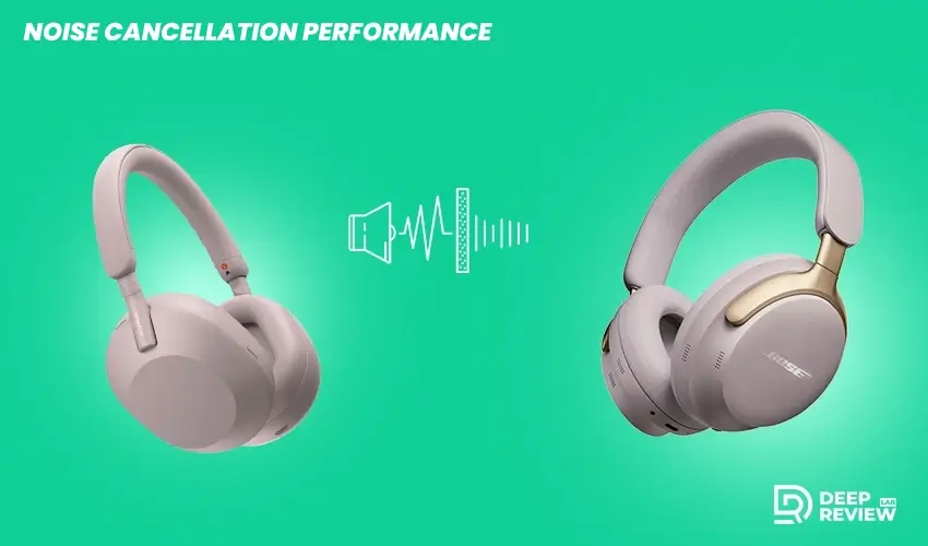 bose quietcomfort ultra vs sony wh-1000xm5 noice cancellation