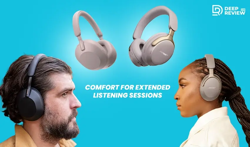 bose quietcomfort ultra vs sony wh-1000xm5 comfort for listening sessions