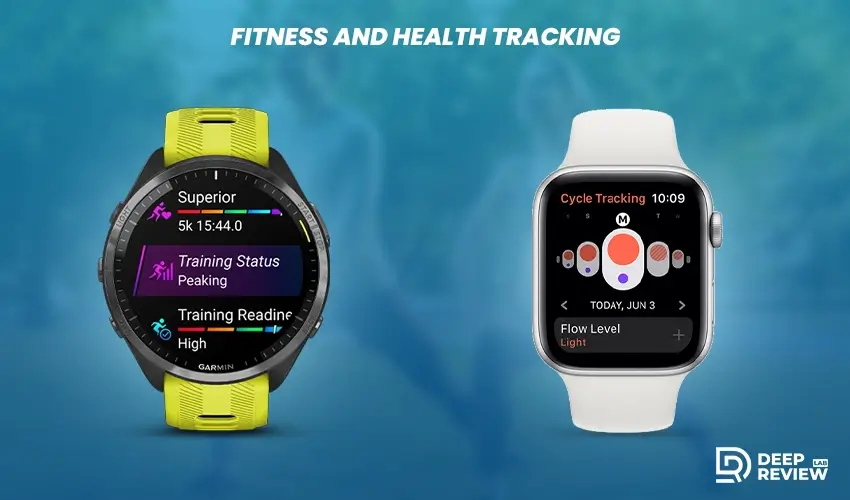 fitness and health tracking