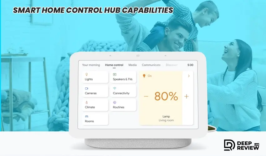 google nest hub (2nd gen) smart home control
