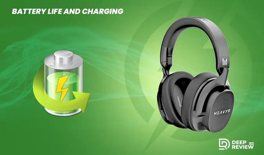 heavys h1h headphones battery life