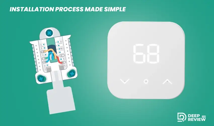smart thermostat make installation process simple