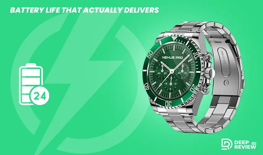 nexus pro smartwatch battery life