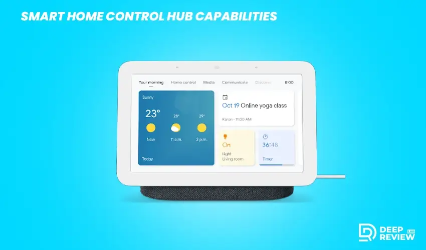 google next hub smart display stand out