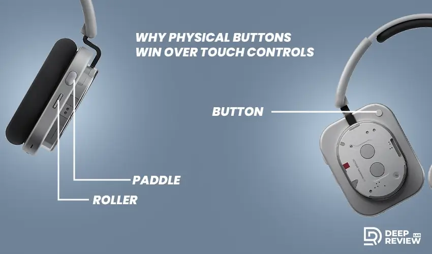 nothing headphone 1 physical buttons