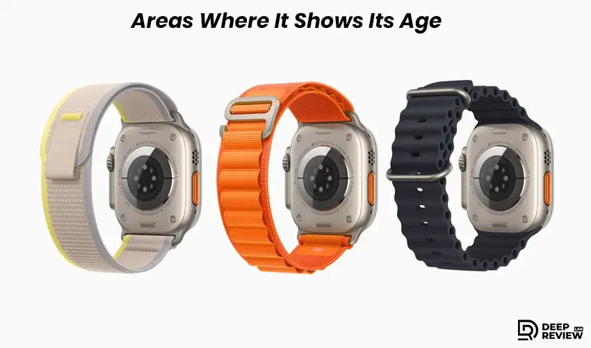 apple watch ultra areas where It shows age