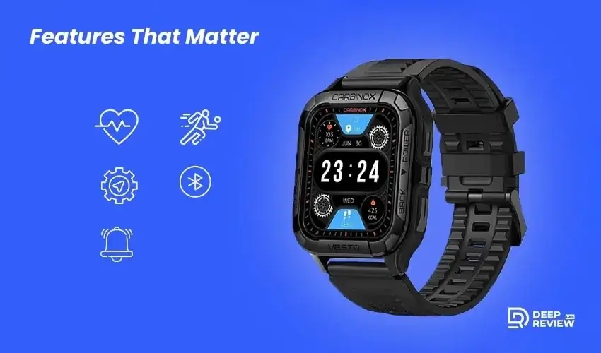 carbinox watch features review