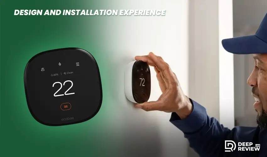 ecobee smart thermostat design and installation