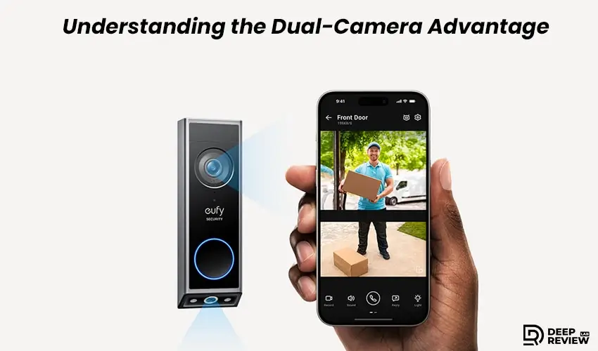 eufy video doorbell e340 dual camera advantage
