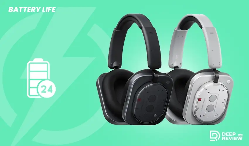 nothing headphone battery life