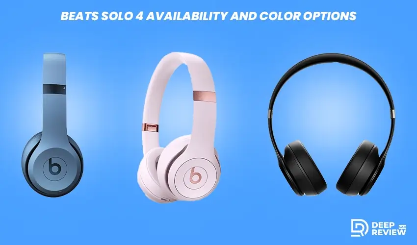 Beats Solo 4 availability and color options