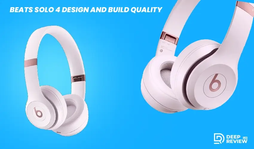 beats solo 4 design and build quality