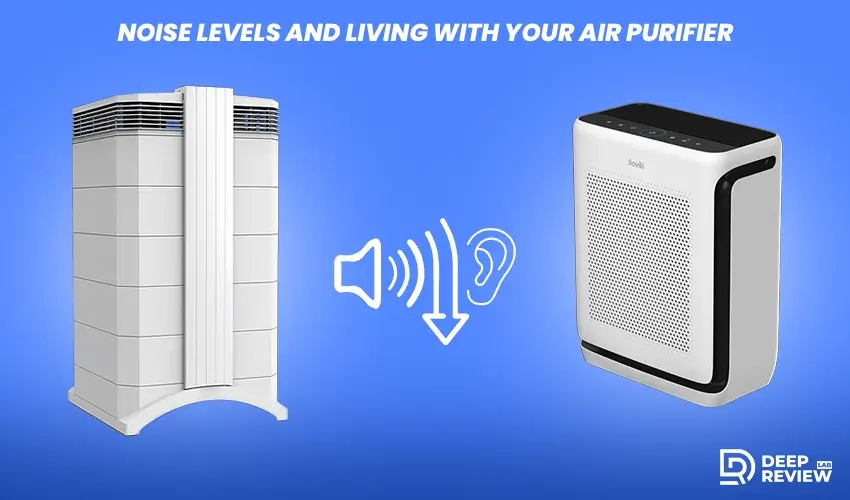 iqair healthpro plus vs levoit vital noise levels