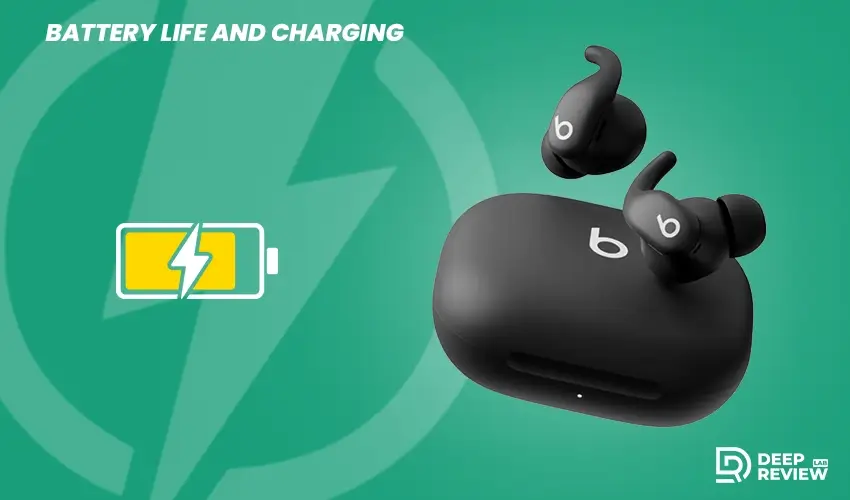 powerbeats fit battery life and charging