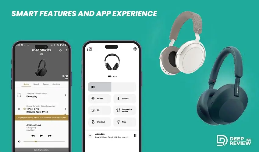 momentum 4 vs wh-1000xm5 smart features