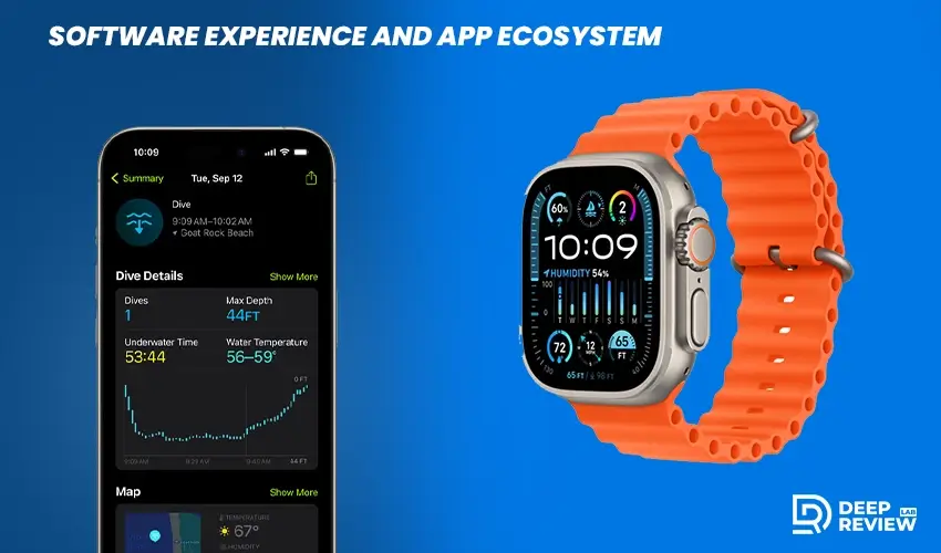software experience and app ecosystem
