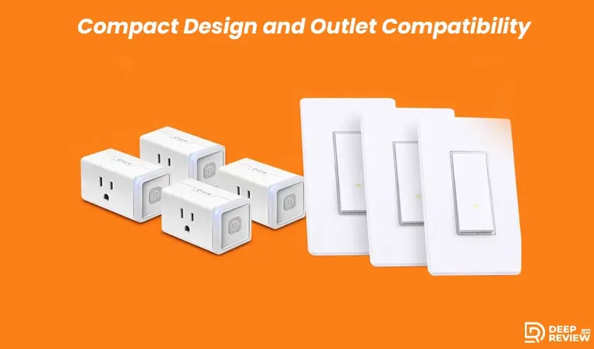 kasa compact design and outlet compatibility