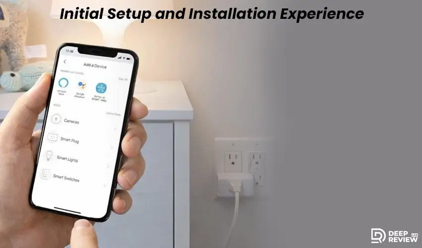 kasa smart plug initial setup and installation