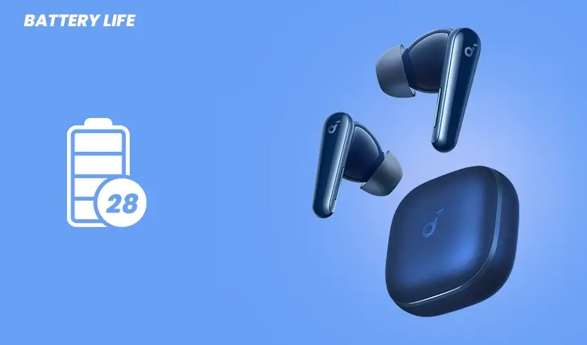 anker soundcore liberty 5 battery life