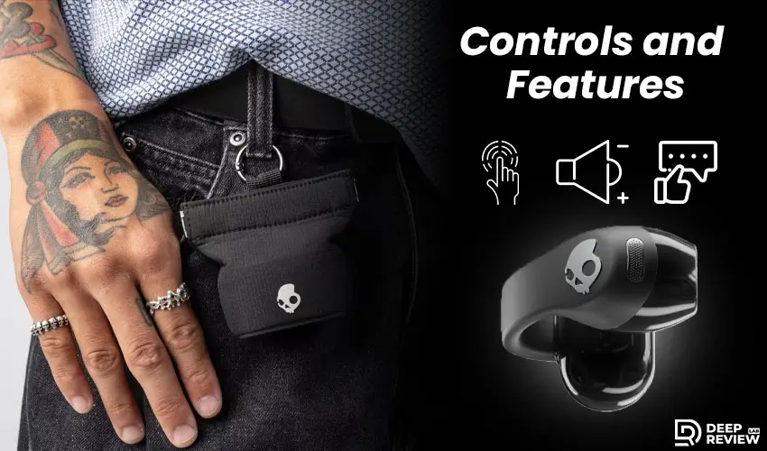 skullcandy push controls and features