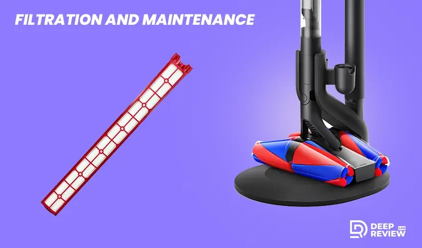dyson pencilvac filtration and maintenance