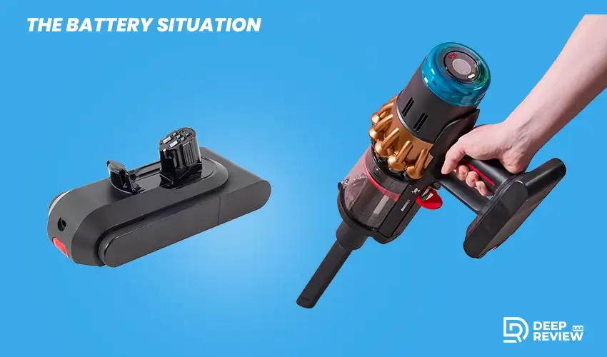 dyson v16 piston animal the battery situation