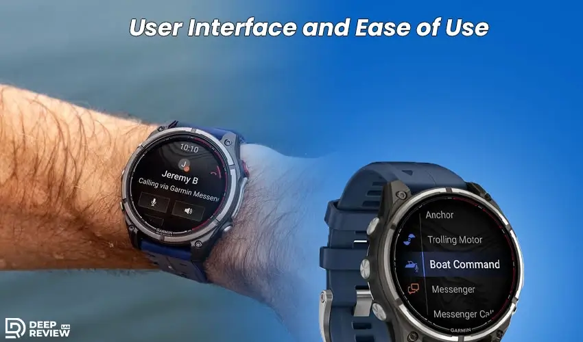 garmin quatix 8 pro user interface