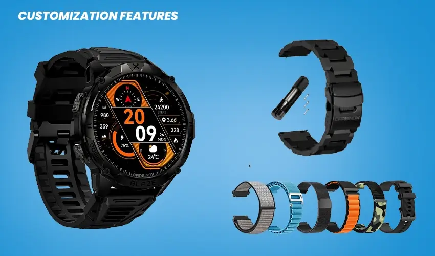 carbinox blaze type r customization features