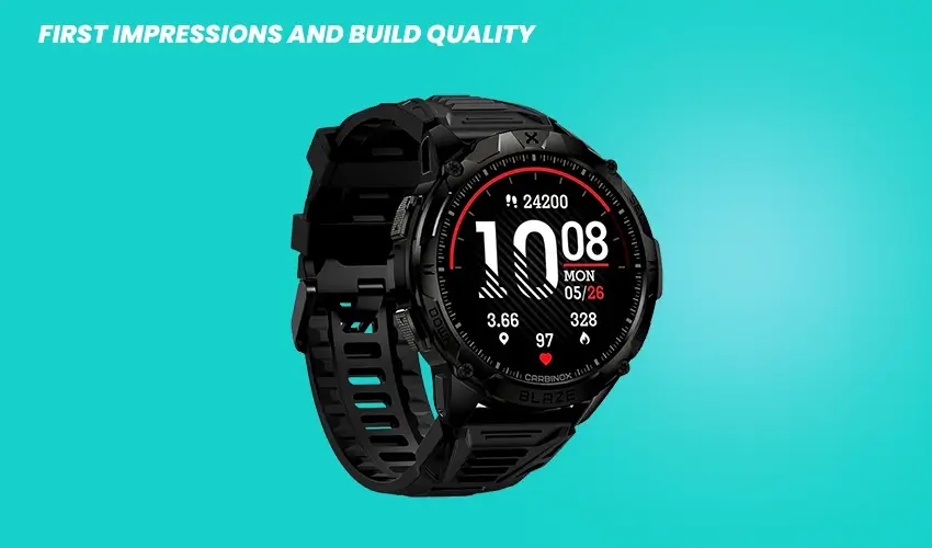 carbinox blaze type r first impressions and build quality