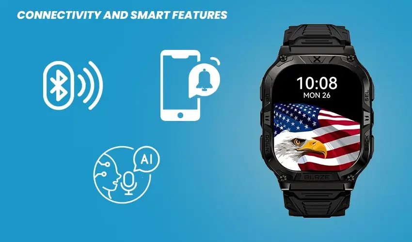 carbinox blaze type s connectivity and smart features