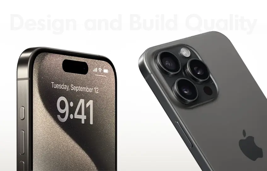 apple iphone 15 pro design and build quality