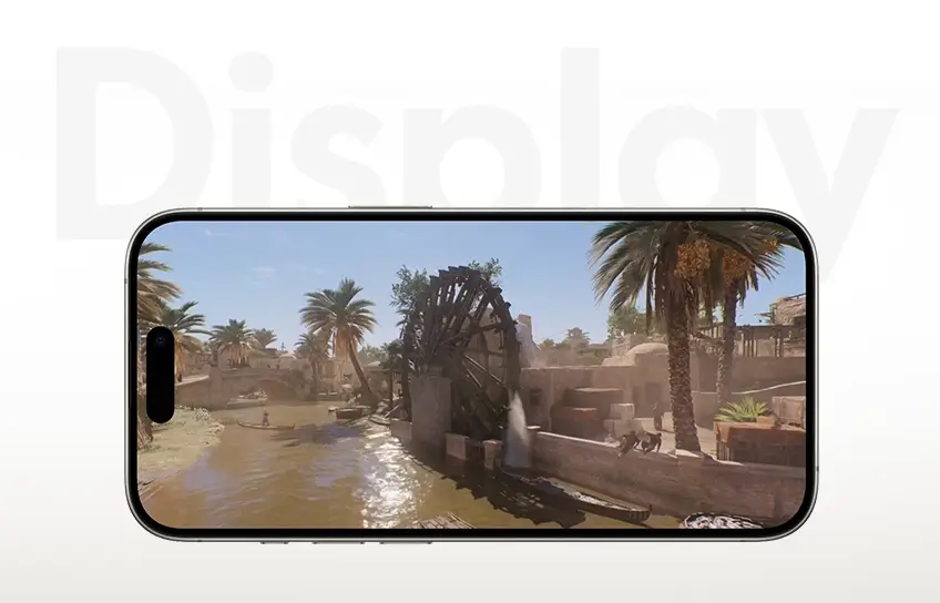 apple iphone 15 pro display