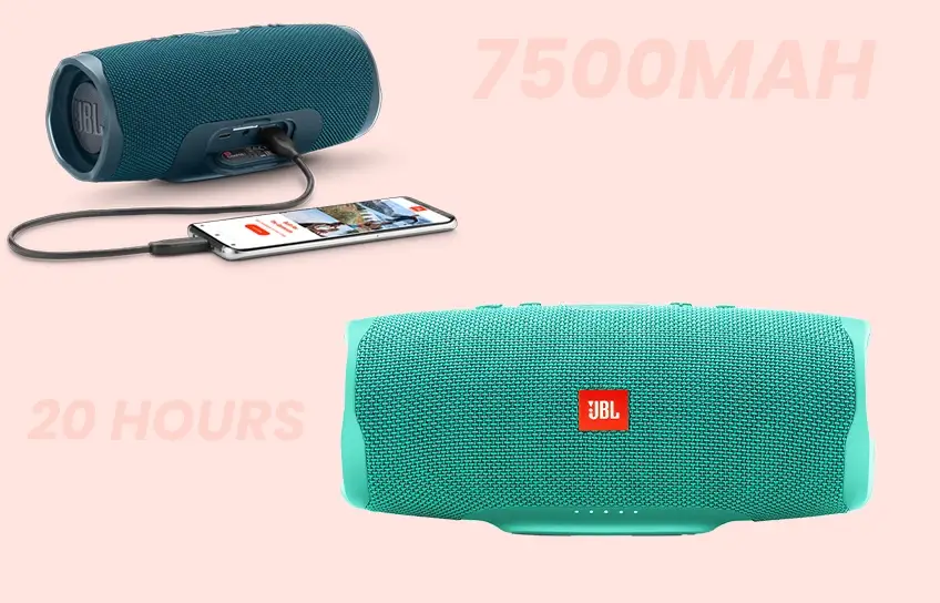 jbl charge 4 battery life