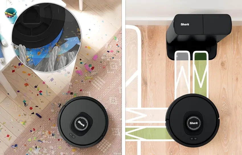 shark robot vacuum cleaning performance