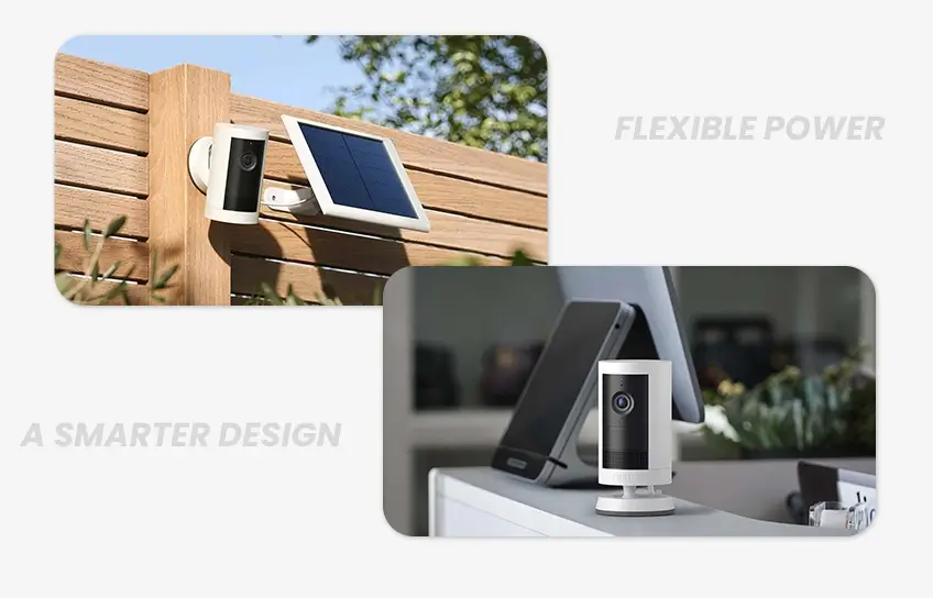 ring outdoor cam flexible and smart design