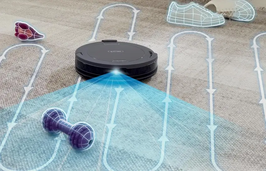 how shark navigator robot vacuum navigates