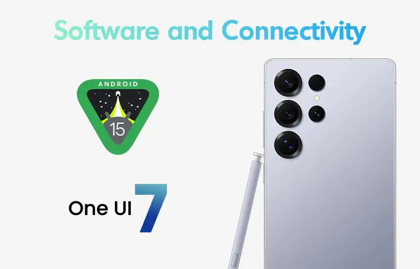samsung galaxy s25 ultra software and connectivity