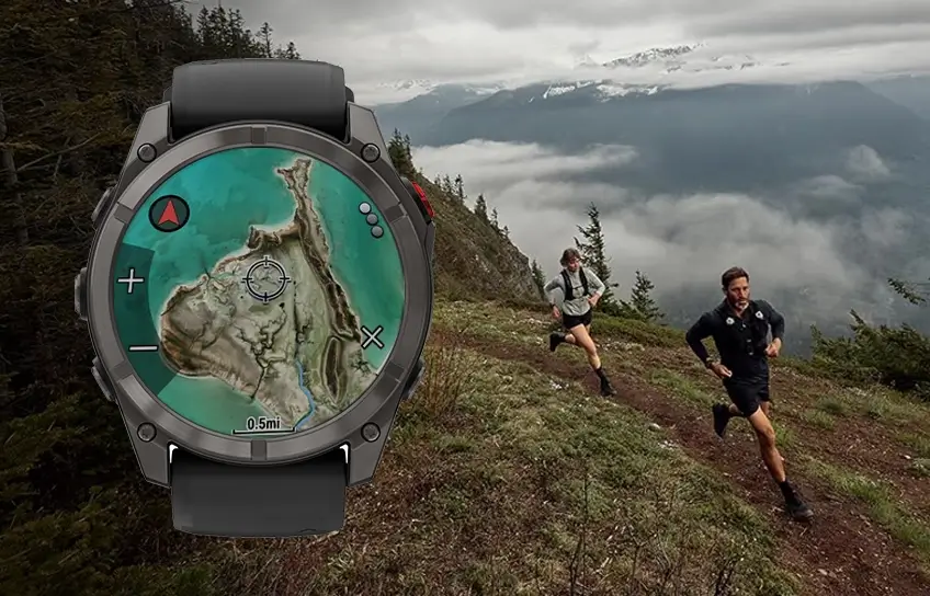 garmin fenix 8 pro satellite side