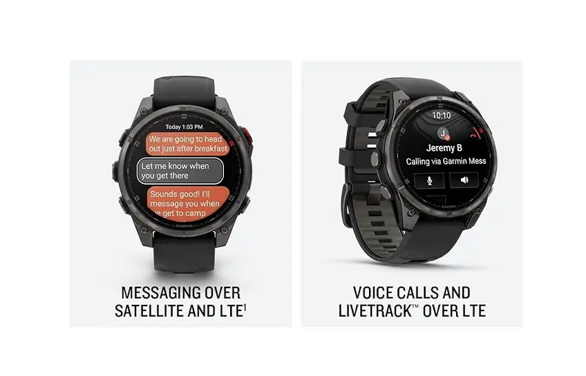 garmin fenix 8 pro understanding the LTE side